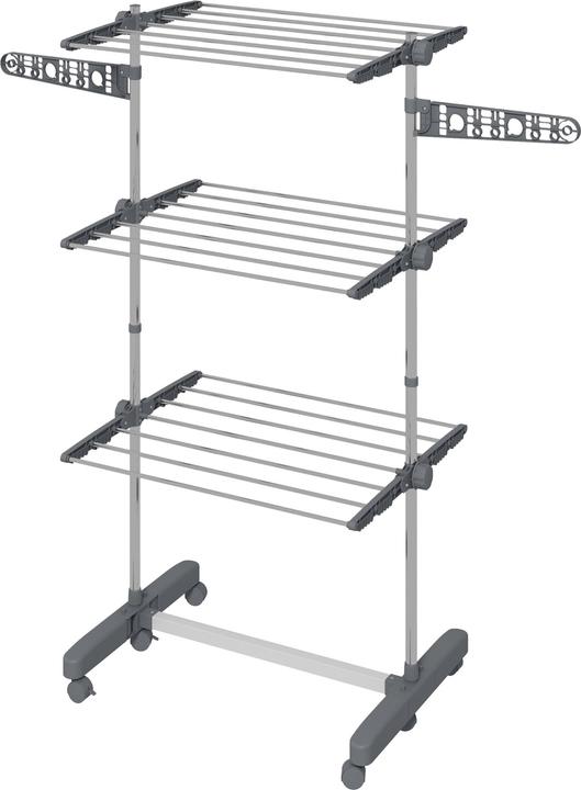 Actual product image Homcom Laundry rack with clothes hooks