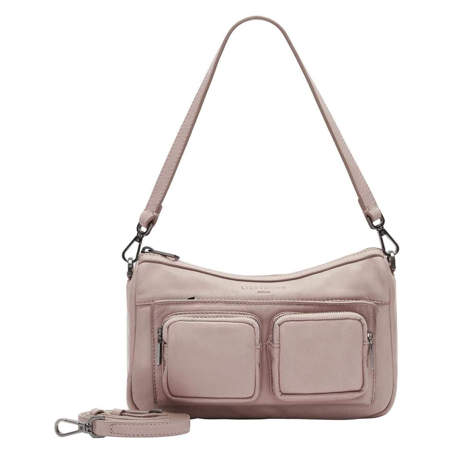 Liebeskind Berlin, Vrouwen, Handtas, Hobo Kleine Hobo-Bag Aus Schafsleder, Roze