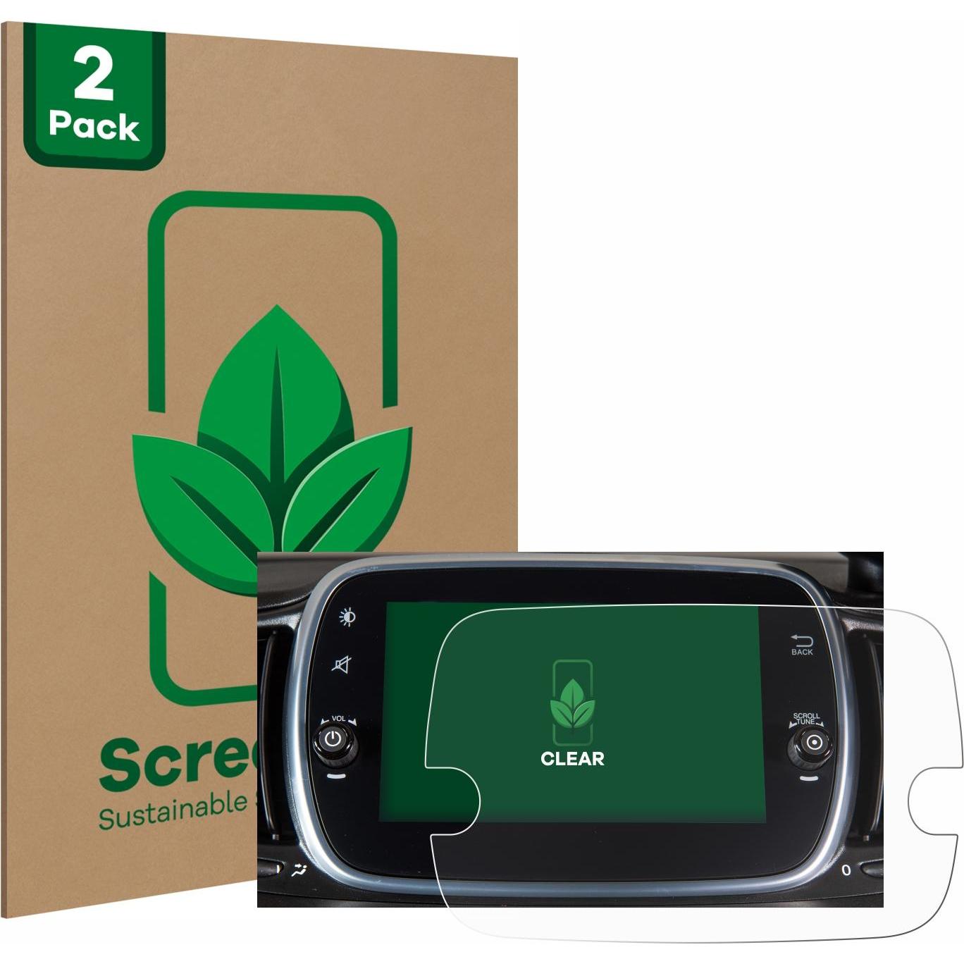 Thumbnail - ScreenLeaf, Fahrzeug Navigation Zubehör, Schutzfolie nachhaltiger Displayschutz Displayschutzfolie Folie Klar Transparen...