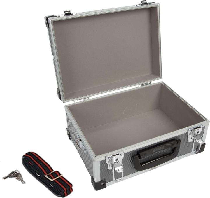 Image du produit Velleman VALISE À OUTILS EN ALUMINIUM - 320 x 230 x 155 mm - GRIS (1 pièces)