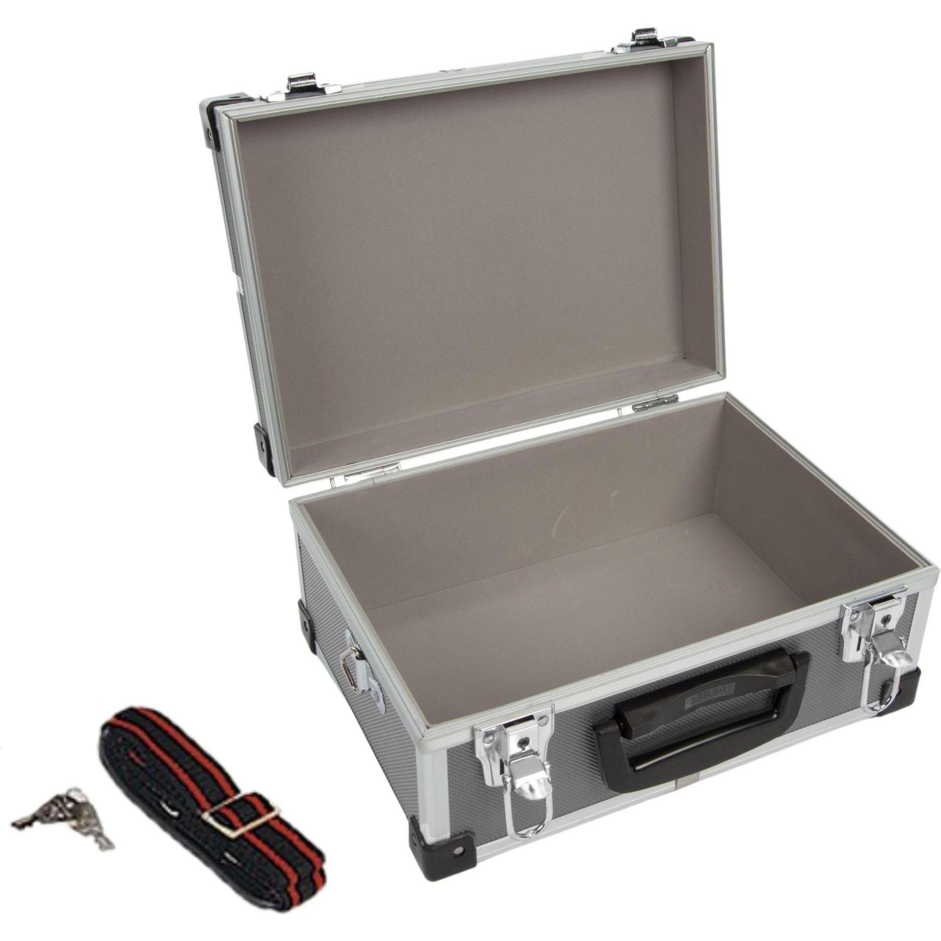 Velleman, Werkzeugkoffer, WERKZEUGKOFFER - ALUMINIUM - 320 x 230 x 155 mm - GRAU (1 Teile)