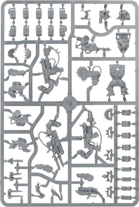 Actual product image Games Workshop Warhammer 40k - Orcs Nobz (2018) (Plastic)