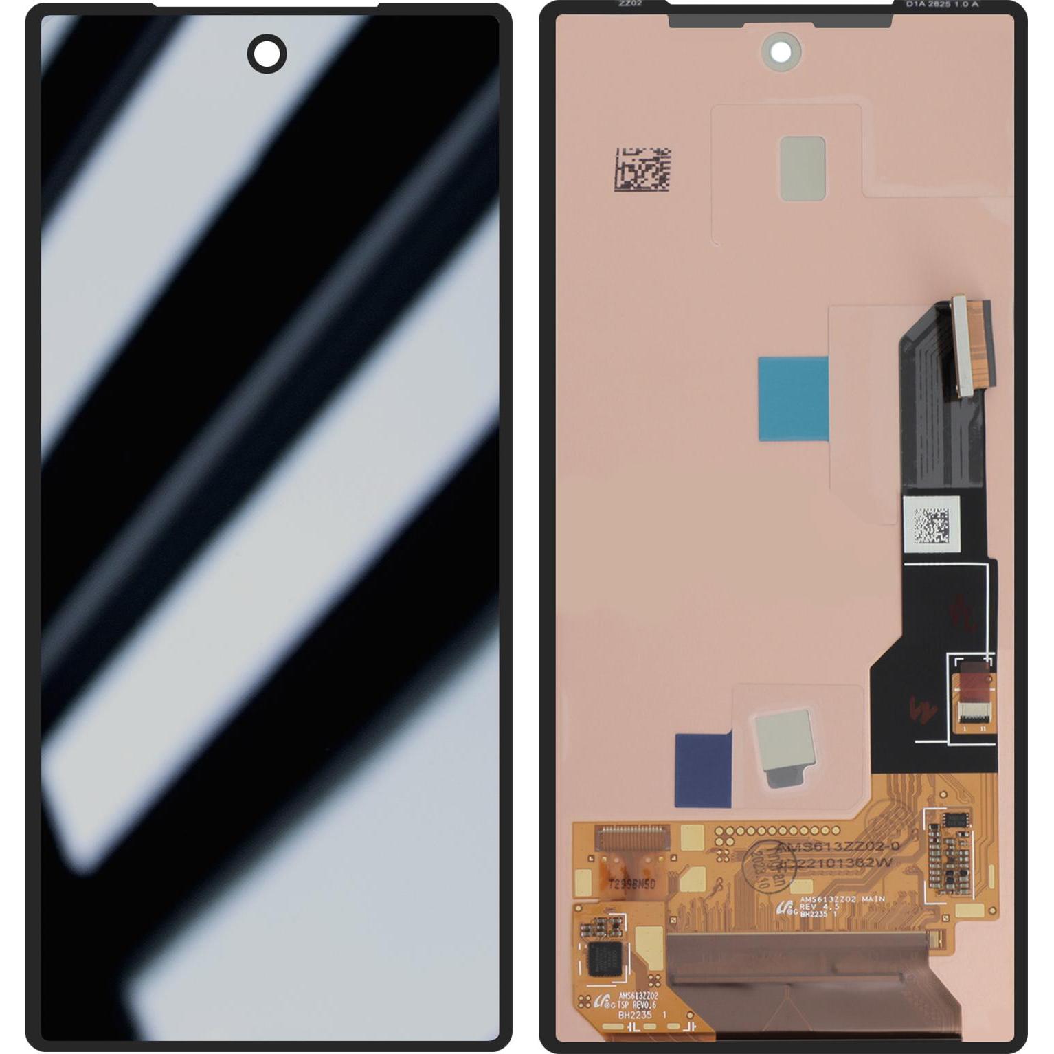 Clappio Ersatzdisplay (Google Pixel 7a), Mobilgerät Ersatzteile, Schwarz