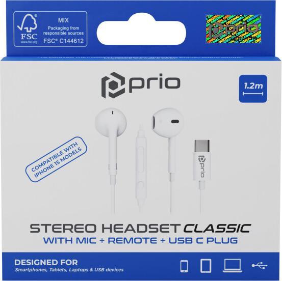 Produktbild prio Stereo USB C Headset classic (Kabelgebunden)