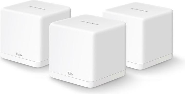 Actual product image Mercusys Halo (3-pack) Dual-Band (/5 GHz) Wi-Fi 5 (802.11ac) 2 Internal