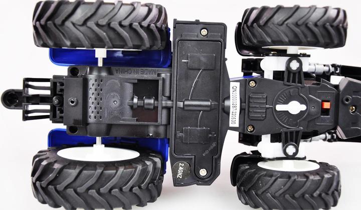 Produktbild Amewi RC Traktor mit Räum-Schiebeschild LiIon 500mAh blau/6+ (RTR Ready-to-Run)
