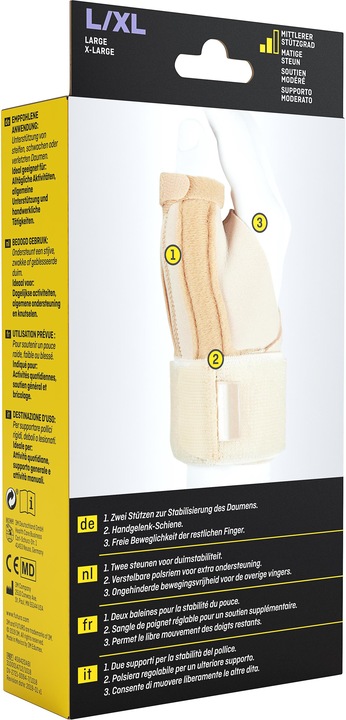 3M Duimspalk L/XL rechts en links (L, XL)