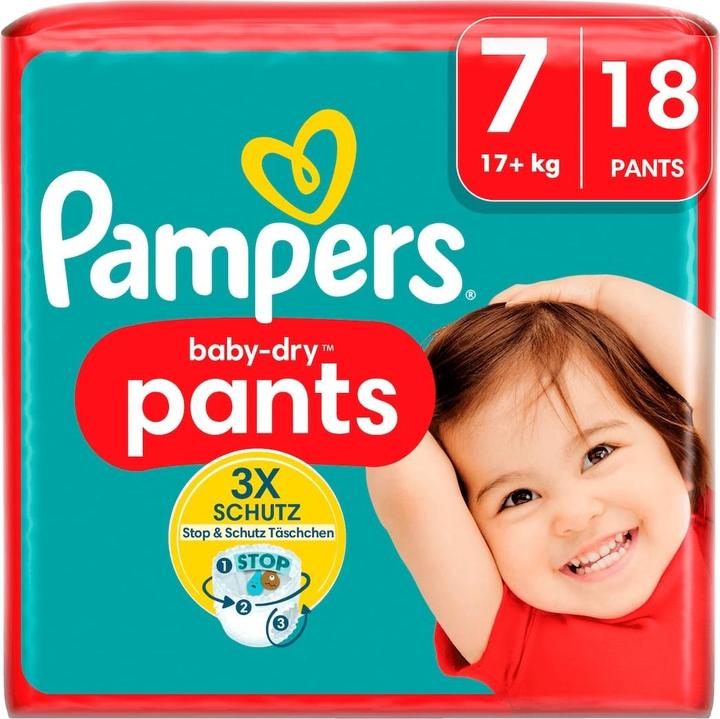 Actual product image Pampers Baby-Dry Pants (Size XL, Monthly box, 18 Piece)