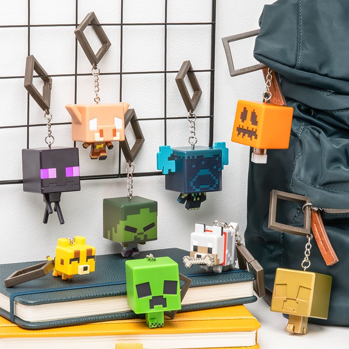 Actual product image Paladone Products Minecraft Backpack Buddies Series 3 ( Assorted )