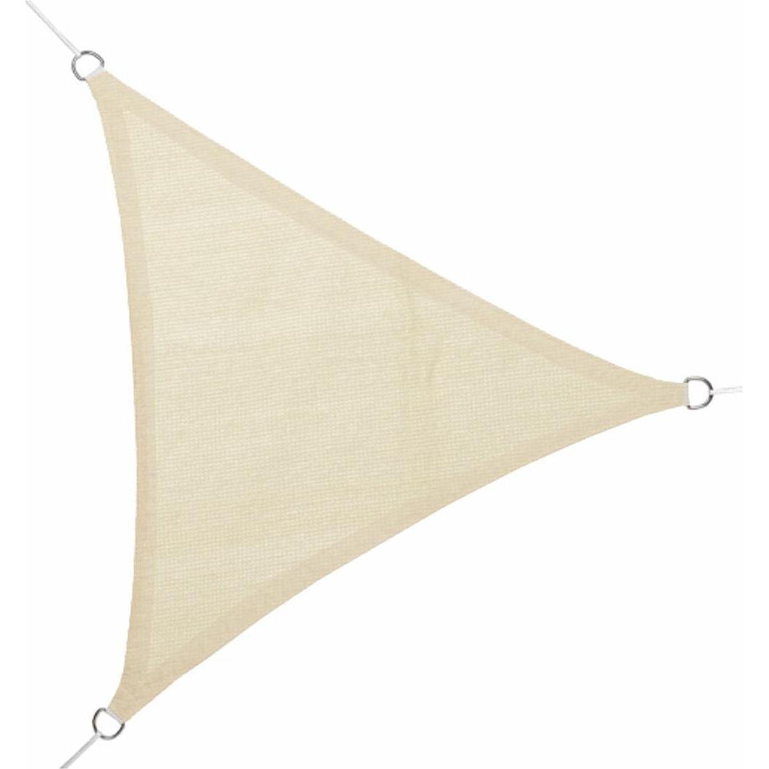 Faura, Tendalino, Triangular sail awning beige 5 x 5 x 5 m