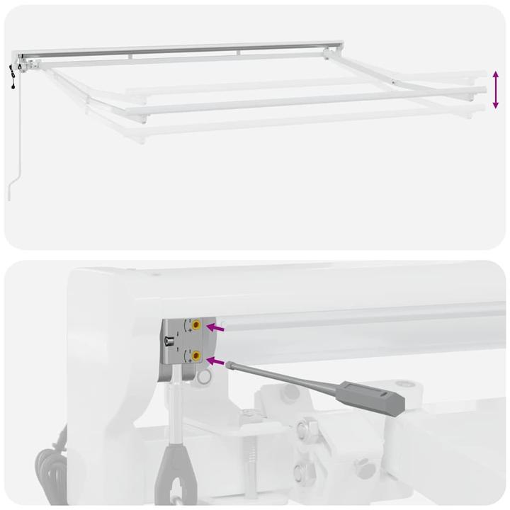 Actual product image vidaXL External shading (2 m)