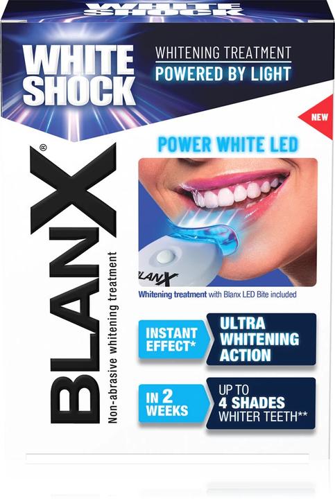 Actual product image Blanx White Shock -Intensive Whitening System + LED -Bite 50 ml (50 ml)