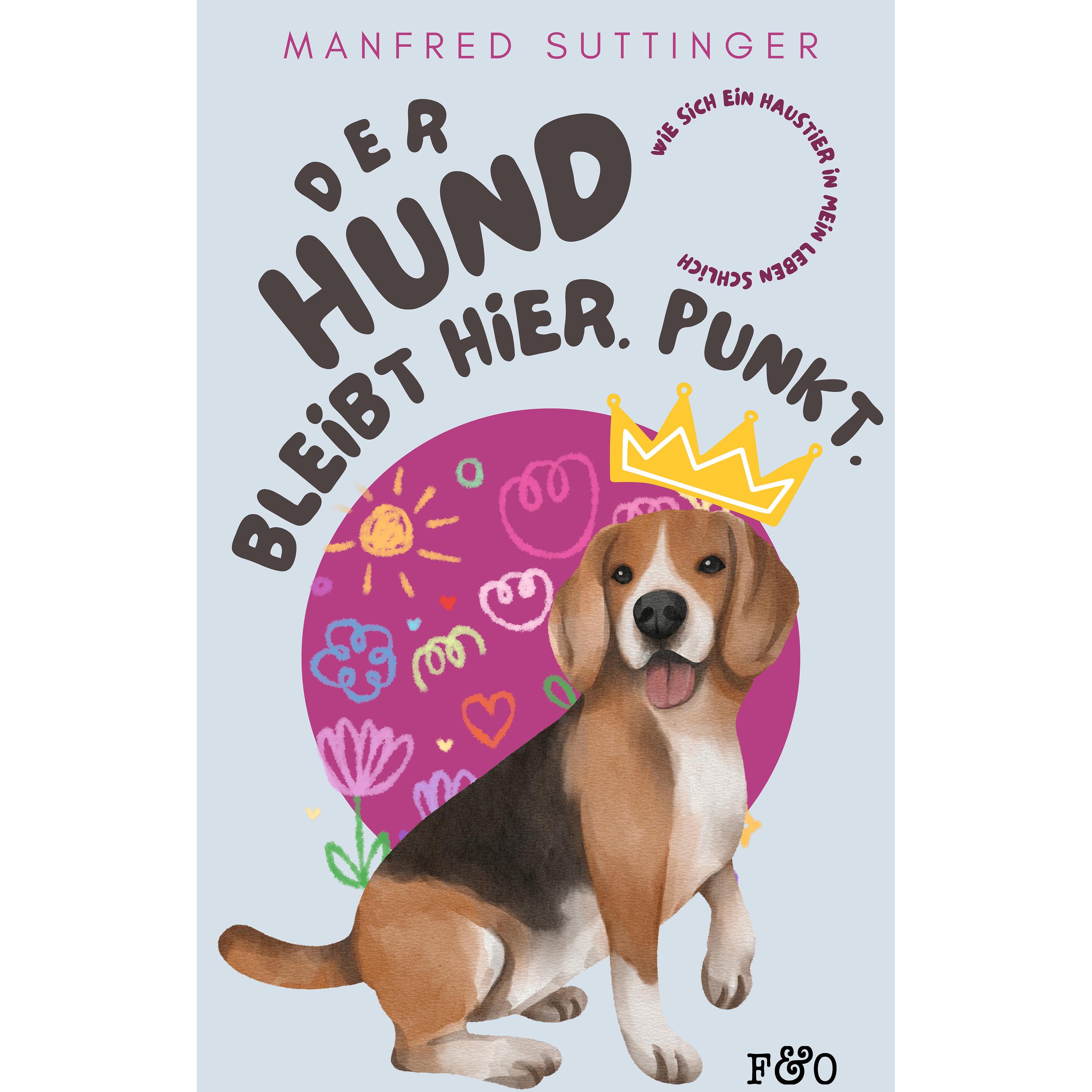 Der Hund bleibt hier. Punkt, Kinderbücher von Manfred Suttinger