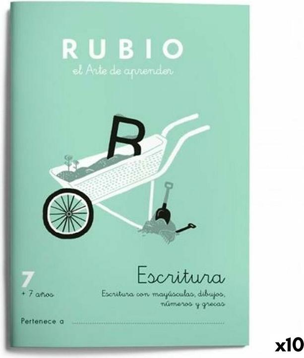 Produktbild Rubio Schreib- und Kalligraphie-Notizbuch Nº07 A5 Spanisch 20 Bettlaken (10 Stück) (A5)