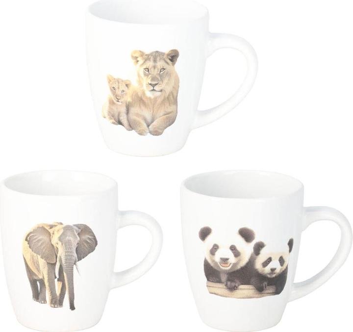 Actual product image Excellent Houseware Jungle mug, set of 3