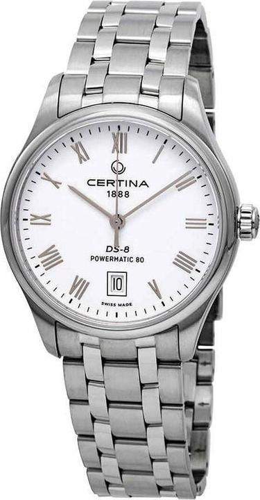 Actual product image Certina DS-8 Powermatic 80 (Analogue wristwatch, 39 mm)