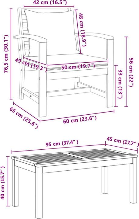 Produktbild vidaXL Aspen