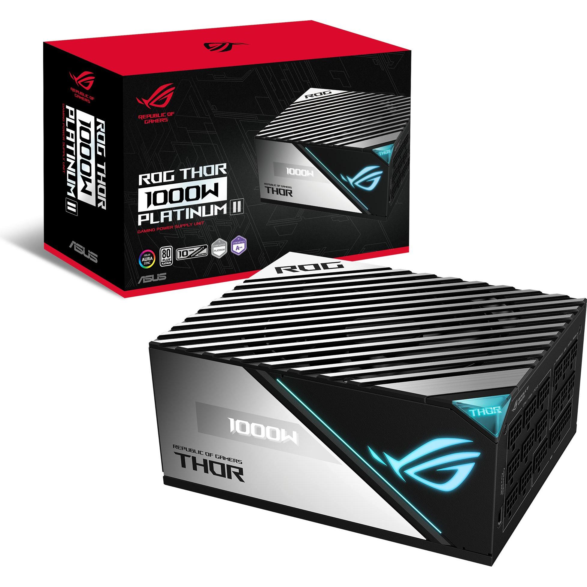 ASUS ROG Thor 1000P2 (1000 W), PC Netzteil, Schwarz