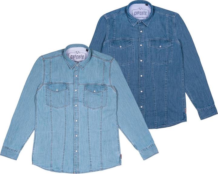 Immagine prodotto Checker Original Hemd Dynasty Denim (M)