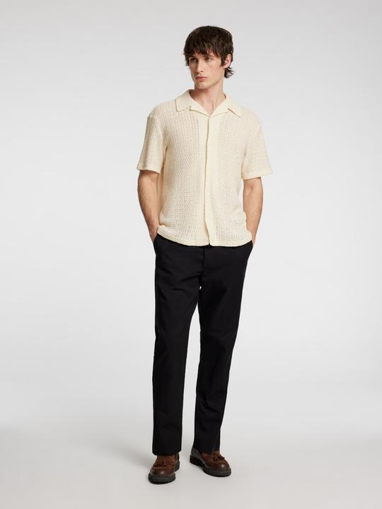 Immagine prodotto Selected Homme Jacquard Strick Kurzarmhemd (L)