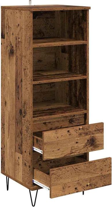 Image du produit vidaXL Highboard Aufbewahrung (36 x 40 x 110 cm)