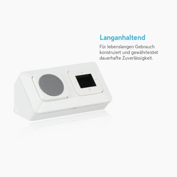 Actual product image Busch-Jaeger Busch-Radio DAB+ complete set for corner mounting (DAB+, FM)