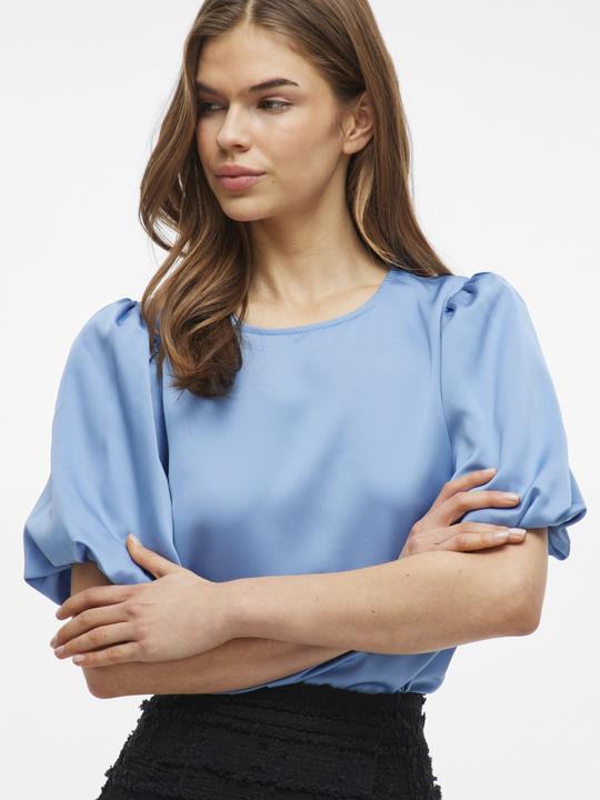 Image du produit Vila Rundhals Oberteil mit kurzen Ärmeln (34, 38)