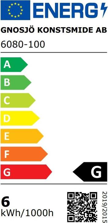 Energie-Label Konstsmide Weihnachtsbaum-Beleuchtung LED Aussen (45.45 m)