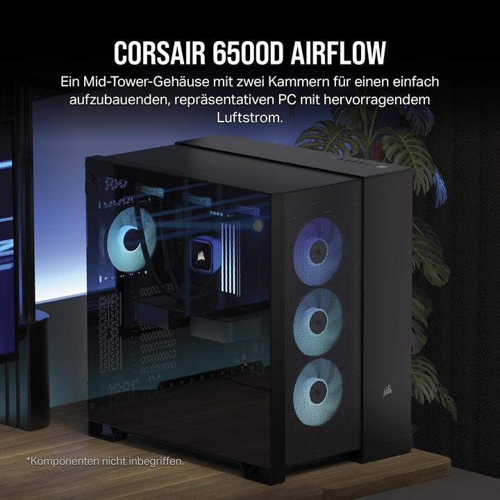 Image du produit Corsair 6500D Débit d'air (mATX, ATX, Mini-ITX)