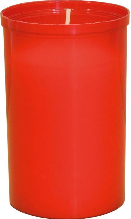 Actual product image müller Kerzen Grave Candle Small 9.5 x 6 cm, Red (1 pcs.)