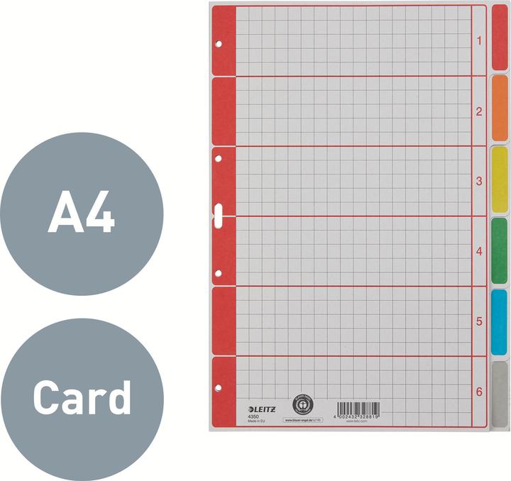 Produktbild Leitz Register Karton