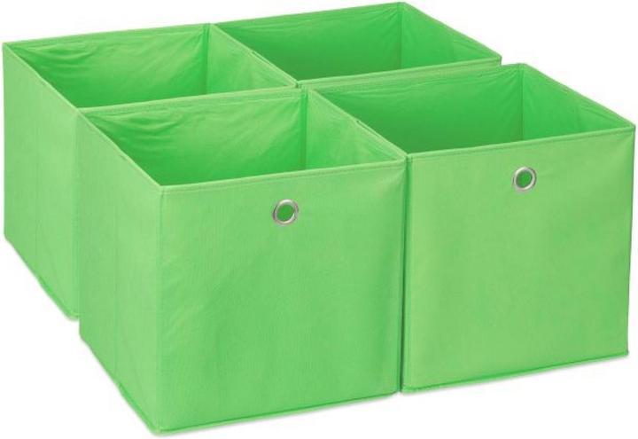 Produktbild Relaxdays 4x Aufbewahrungsbox (30 x 30 x 30 cm, 26 l)
