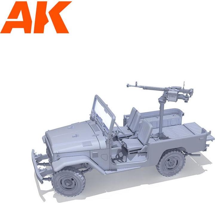 Produktbild AK Interactive 35002 FJ43 Pickup w/DShKM 1:35 Plastic Model Kit