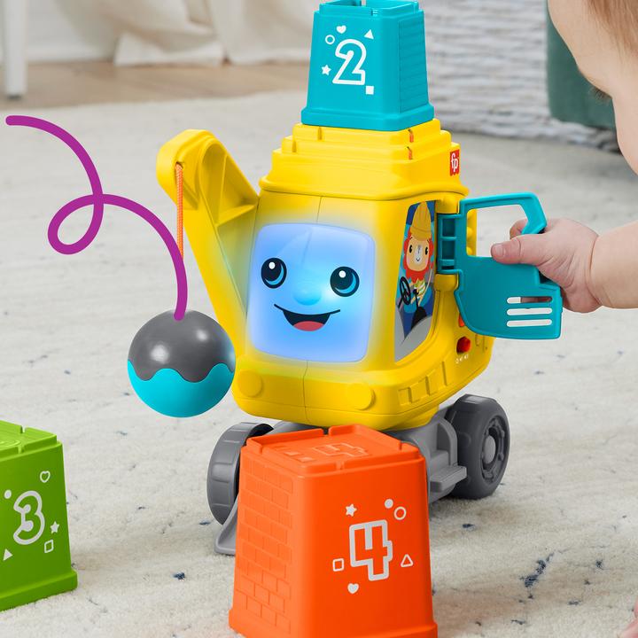 Produktbild Fisher-Price Count & Stack Crane- (D, F, I, E) (0.75 - 3 Jahre)
