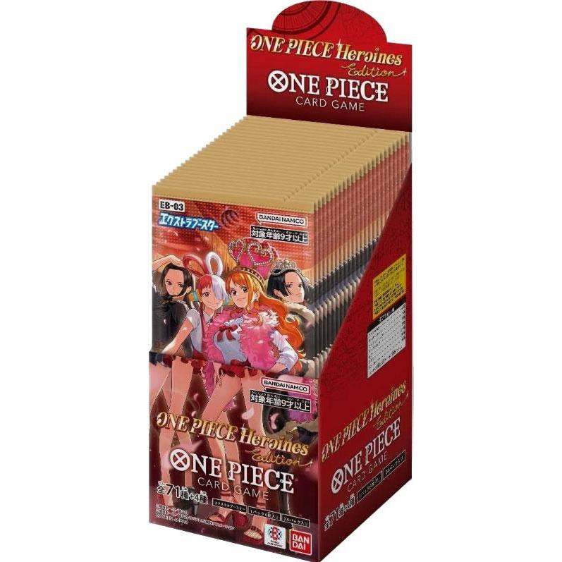 Bandai One Piece JPN Heroines Edition EB-03 Box 24 Buste (Giapponese, Display del booster)