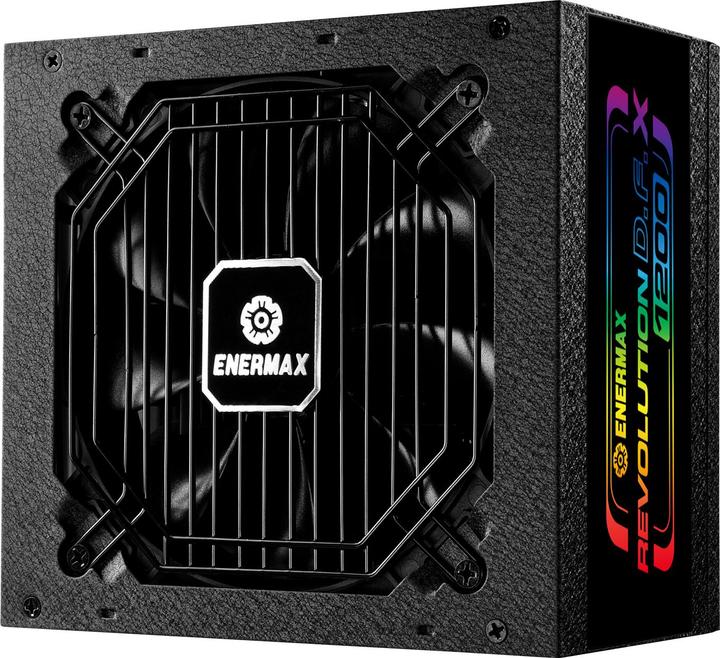 Produktbild Enermax Revolution D.F. X ARGB ATX3.0 PCI-e 5.0 Gaming PC Netzteil 1050W 80Plus Gold Vollmodular 2X (1050 W)