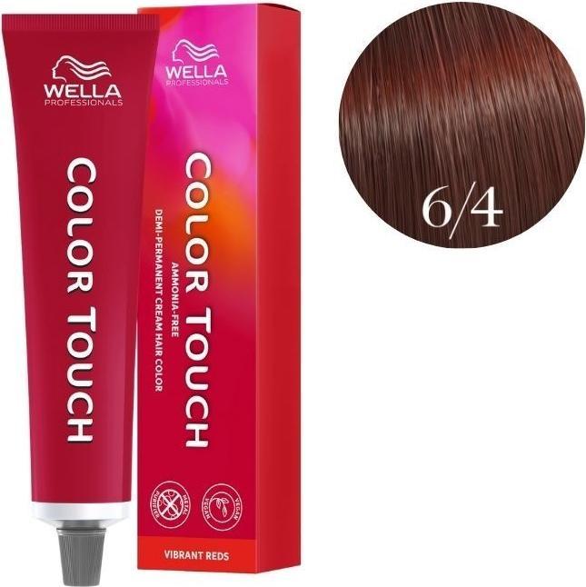 Produktbild Wella Color Touch Vibrant Reds - 6/4 (6/4 Dunkelblond Rot)