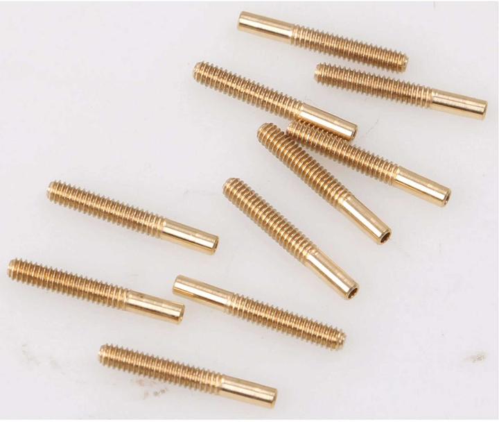 Image du produit MP Jet cosses à souder m2 0,65mm perçage 10 pcs. laiton (ad 1,7mm, longueur 13,8mm)