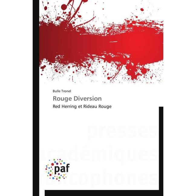 Rouge Diversion, Fachbücher von Bulle Tronel
