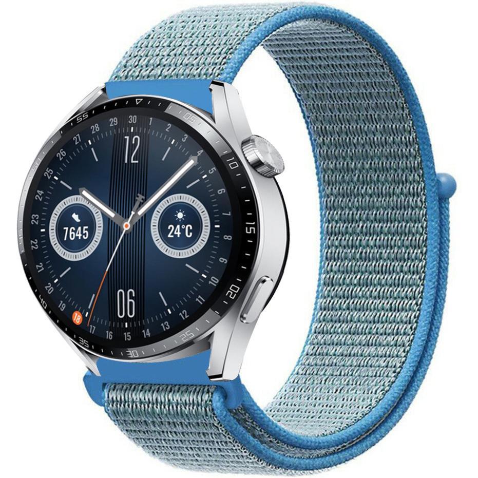Strap-it Nylonarmband (Nylon), Uhrenarmband, Blau