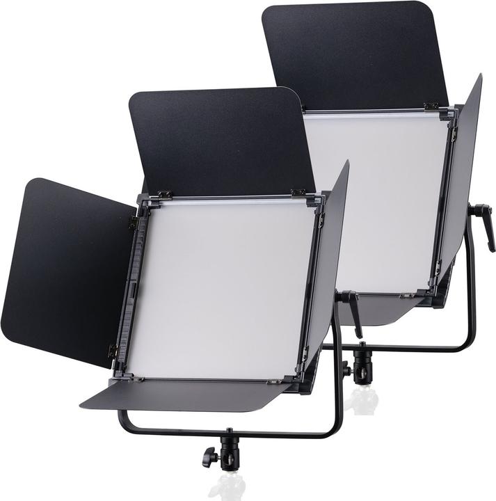 Bresser Studiolamp - Set of 2 - BR-S100B PRO - Light intensity variably adjustable (Studio light)
