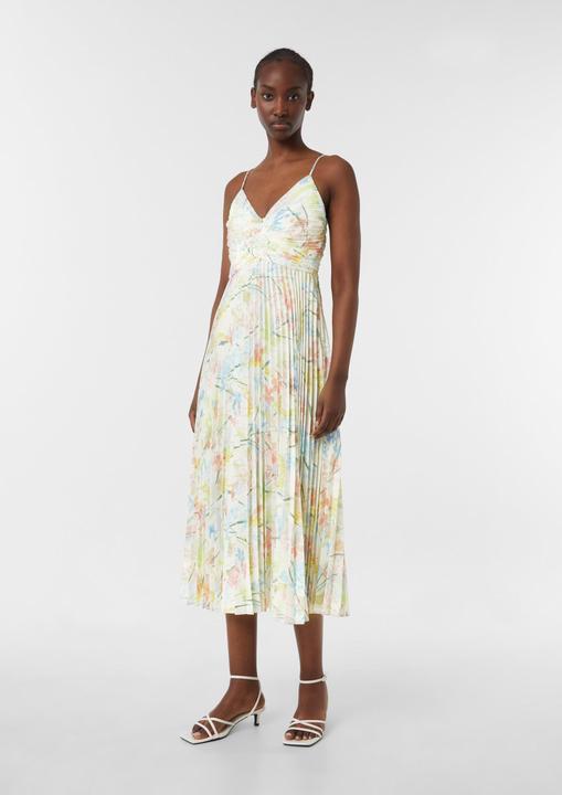 Image du produit Comma Kleid Florales Midikleid mit Rückenausschnitt (46)