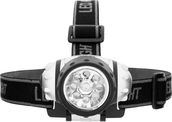 Image du produit Arcas Lampe frontale 9 LED + 3 piles AAA (R03)