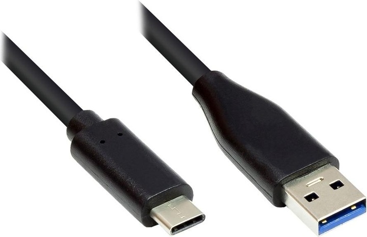 Actual product image Exsys USB A — USB C (5 m, USB 3.2 Gen 1)