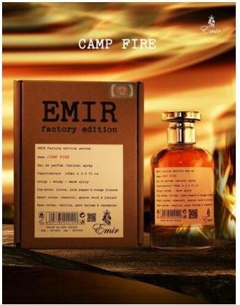 Actual product image Paris Corner Emir Camp Fire Factory Edition - EDP - Volume: 100 ml (Eau de parfum, 100 ml)