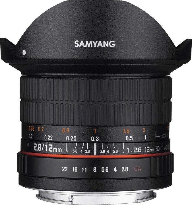Samyang 12mm F2.8 Samsung NX (Samsung NX, Vollformat)