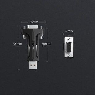 Immagine prodotto Ugreen Adattatore seriale da USB 2.0 a RS232 DB9 (USB-A)