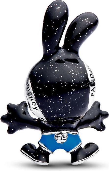 Immagine prodotto Pandora Disney Oswald der lustige Hase Charm (Smalto, Argento 925)