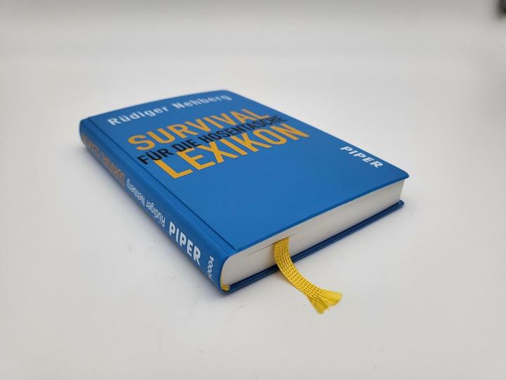 Immagine prodotto Survival-Lexikon- Für die Hosentasche (Tedesco, Rüdiger Nehberg, 2012)