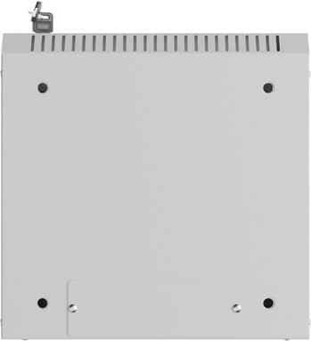 Produktbild Lanberg Szafa Instalacyjna Rack Wisząca 10 4u 300x300 Szara Drzwi Przeszklone (Flat Pack) (4 HE, 10 Zoll Rack)